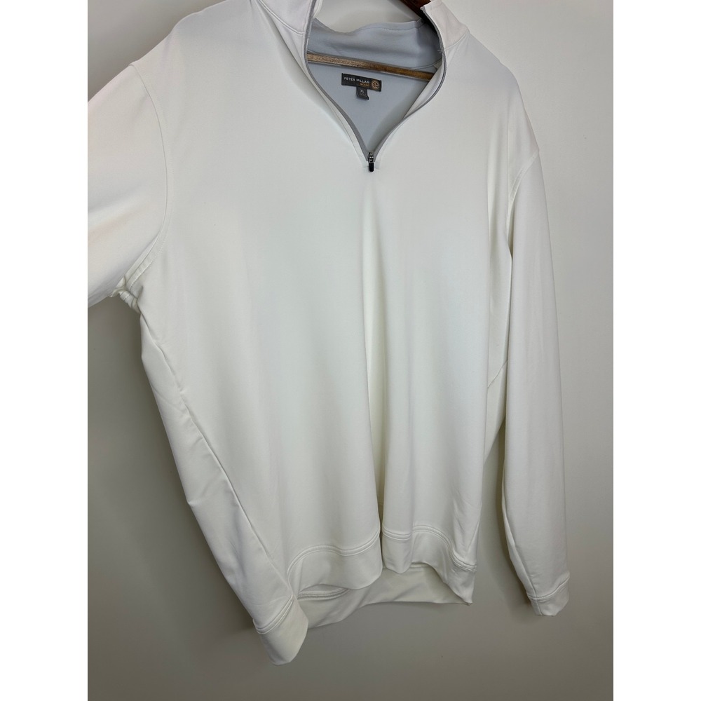 Peter Millar Quarter Zip Perth Performance Stretch Wicking Men's XL Pullover - Picture 6 of 15
